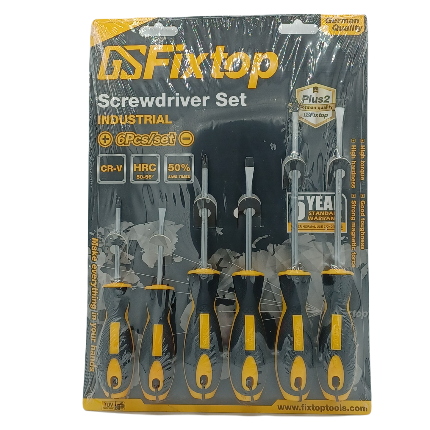 GSFixtop Screwdriver set  3.0" 4.0" 5.0" (6pk)