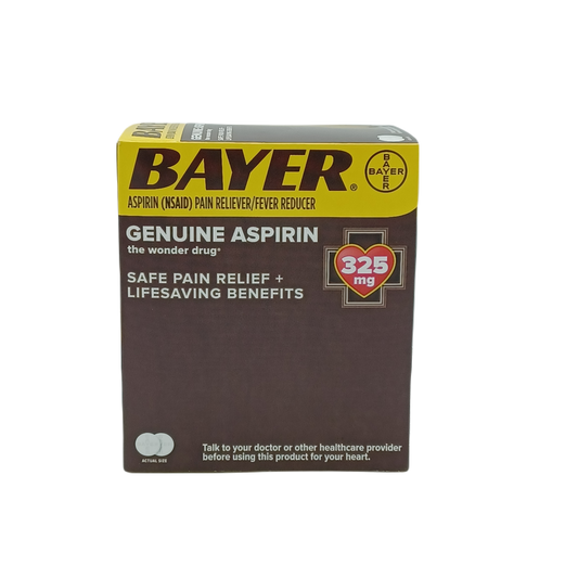 Bayer Aspirin 25ct/325mg