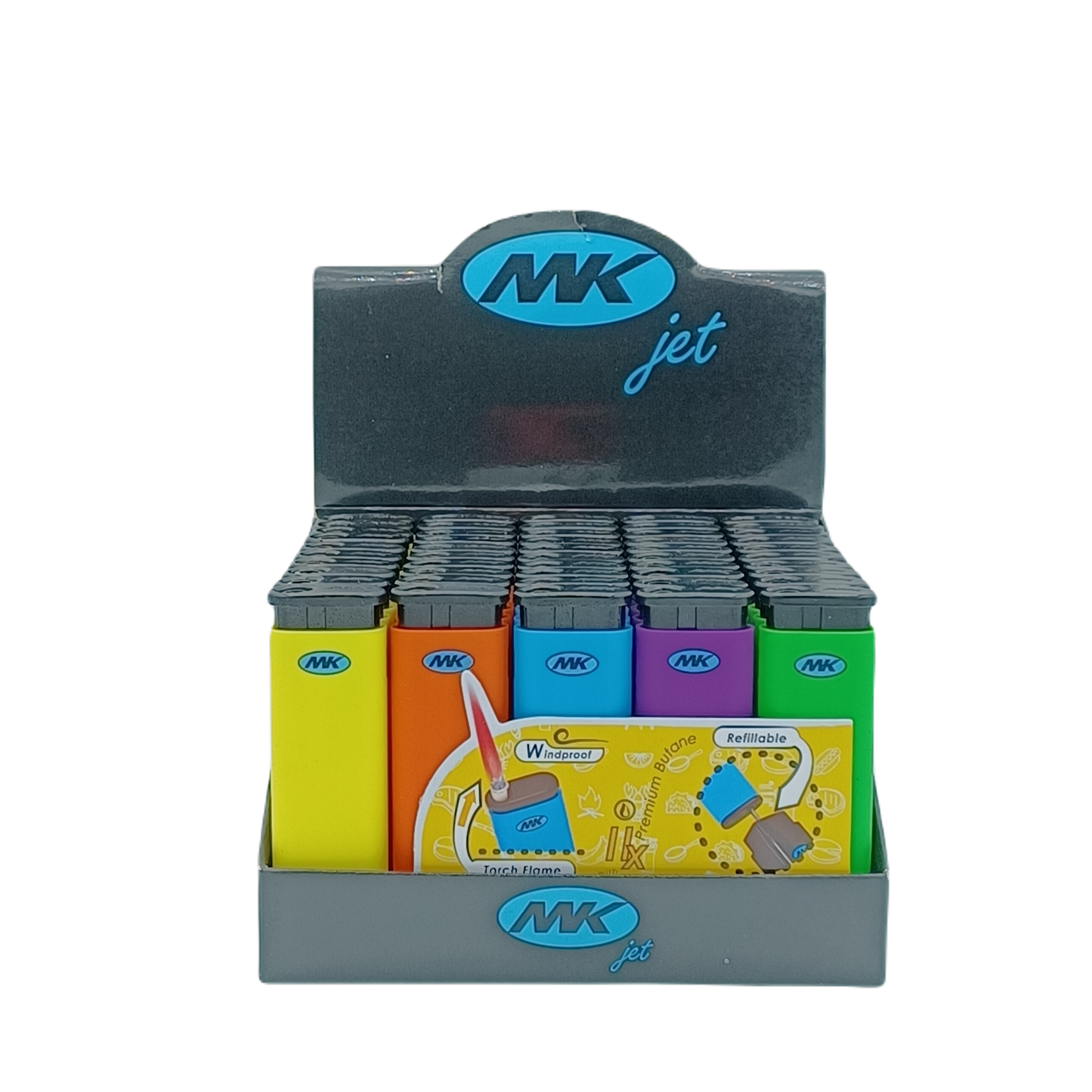 MK jet lighters 50ct