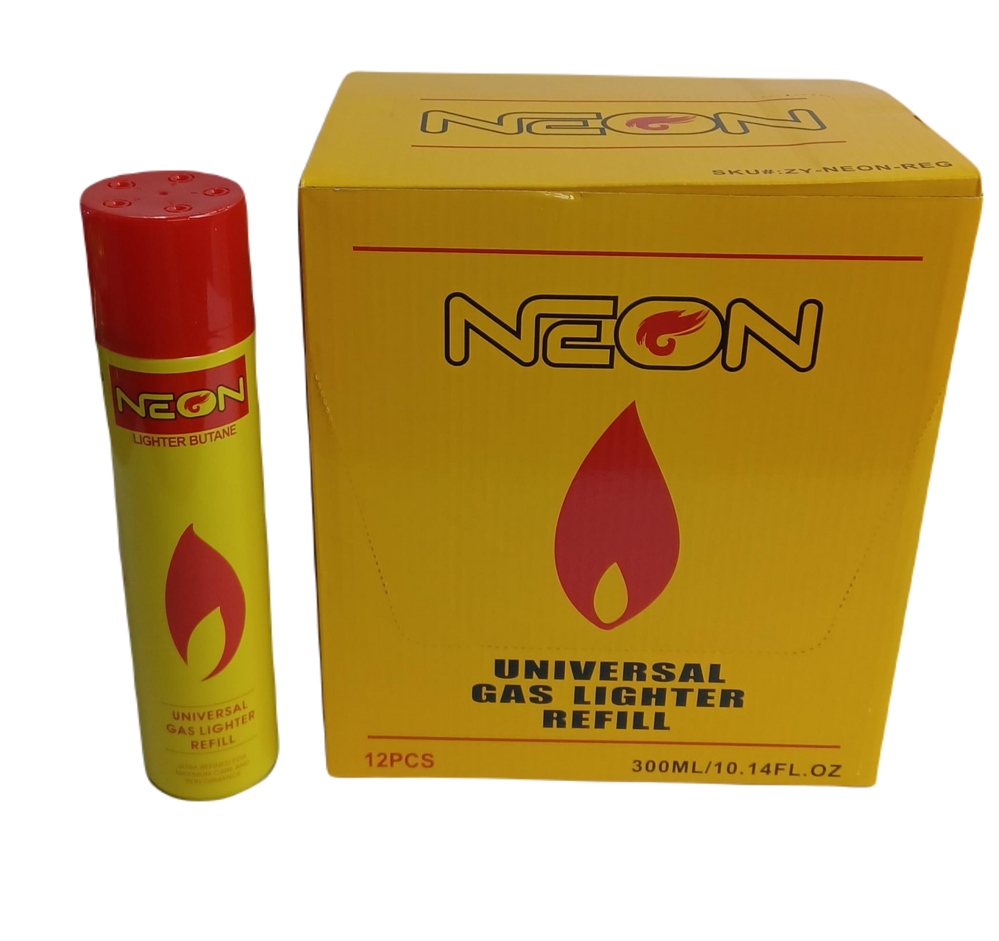 Neon Butane Reg 300ml/12ct