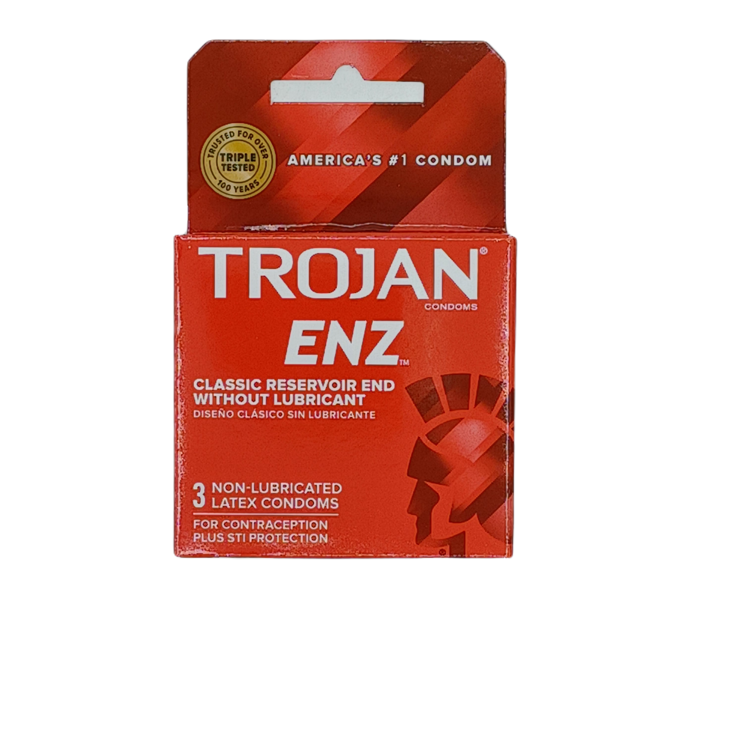 Trojan Enz Non-Lubricated 6pk/3ct