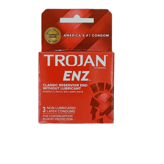 Trojan Enz Non-Lubricated 6pk/3ct