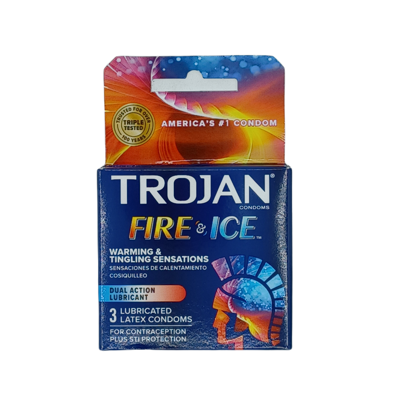 Trojan Fire & Ice 6pk/3ct