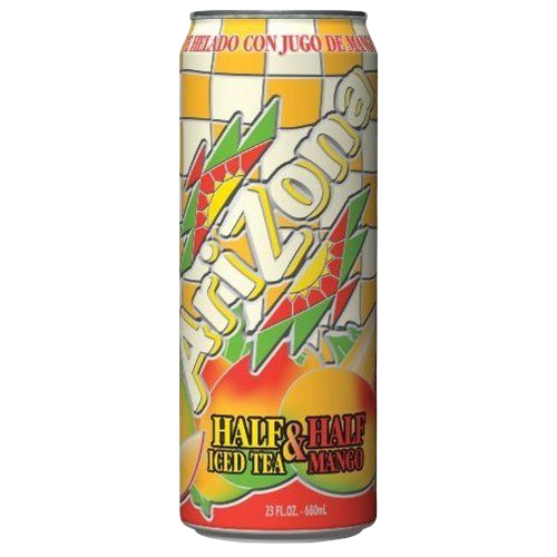 Arizona mango half and half 23oz/24ct