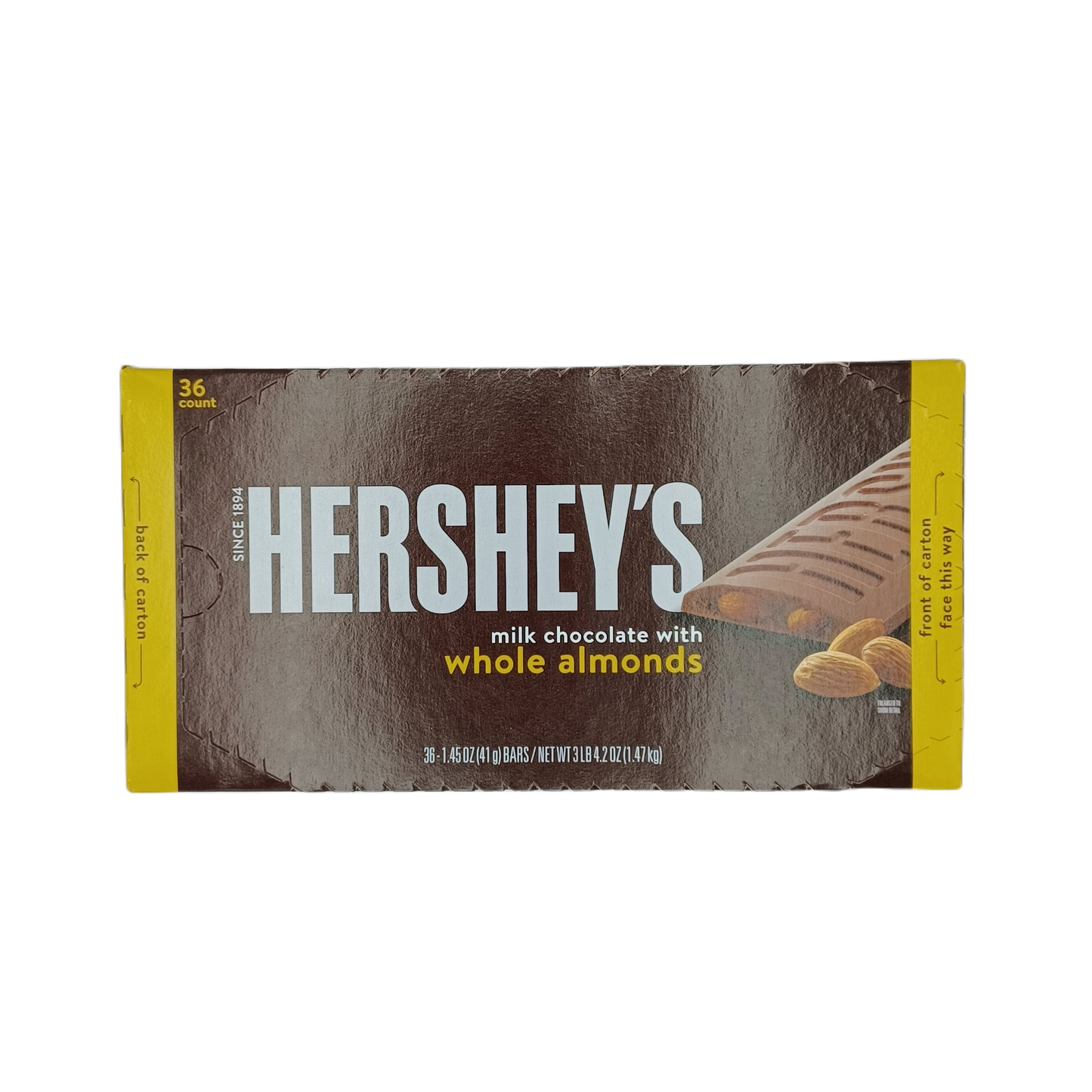 Hersheys almond 36ct