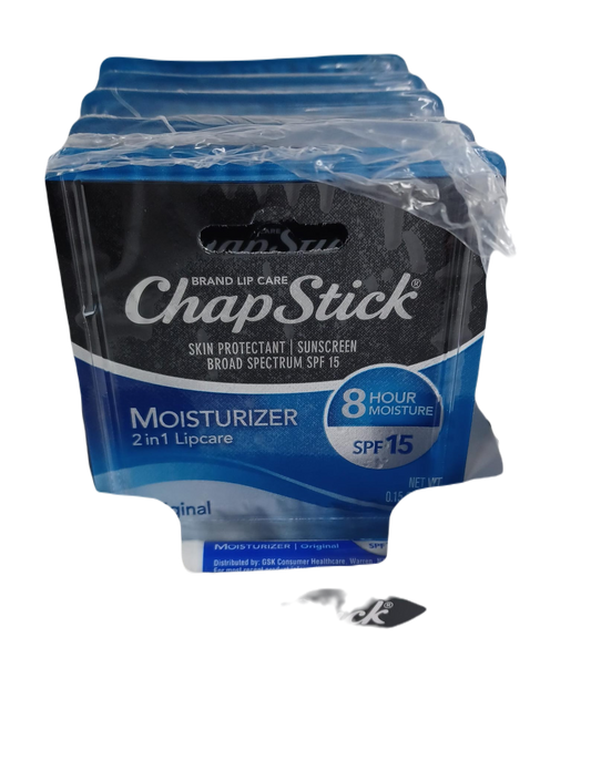 Chapstick Blister Moisturizer 12ct