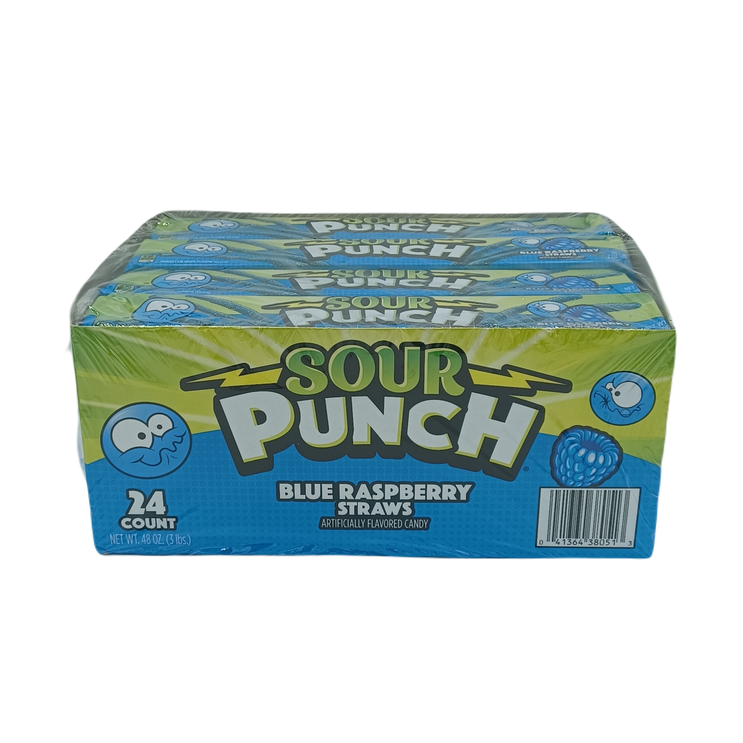 Sour punch blue rasp 24ct