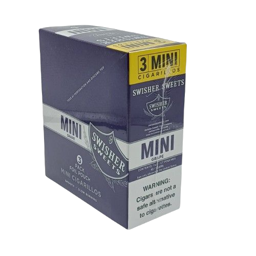 Swisher Sweets 3 Mini Grape 15/3pk