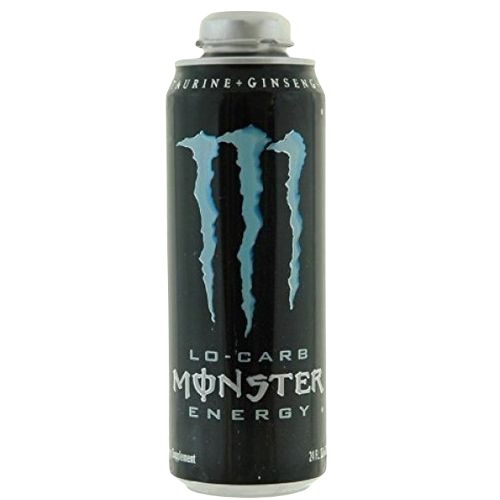 Monster Lo Carb Blue Mega 24oz/12ct