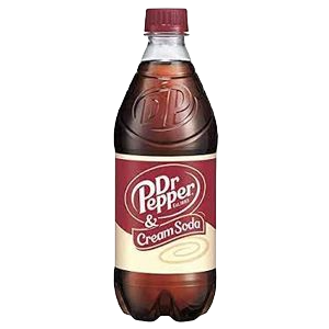 Dr Pepper Cream Soda 20oz/24ct