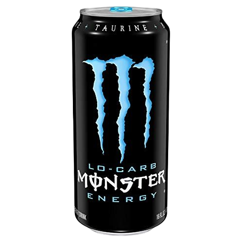 Monster Lo Carb Blue 24ct/16oz