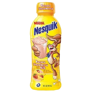 Nesquik Banana Strawberry 14oz/12ct