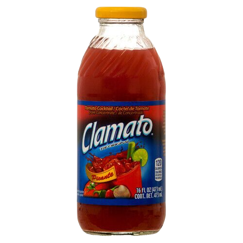 Clamato Picante 16oz/12ct