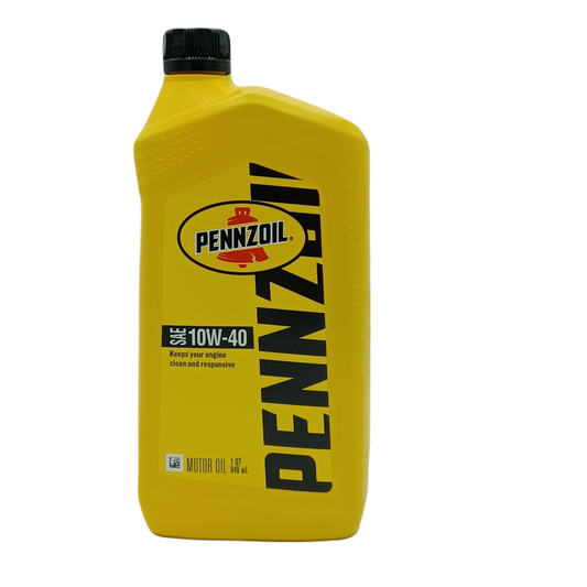 Pennzoil 10w40 motor oil 1qt/6ct