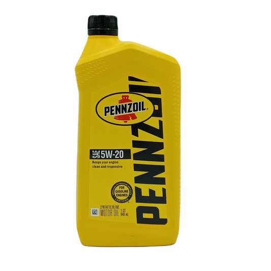 Pennzoil 5W20 Motor Oil 1qt/6ct