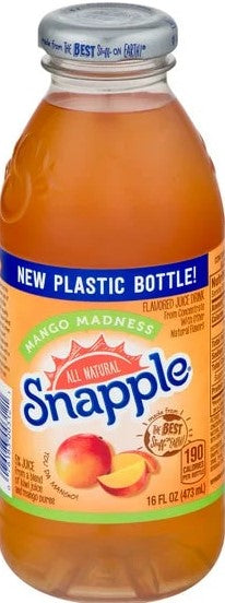 Snapple Mango Madness 16oz/12ct