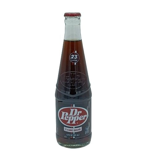 Mexican Dr Pepper Glass 12z/24ct