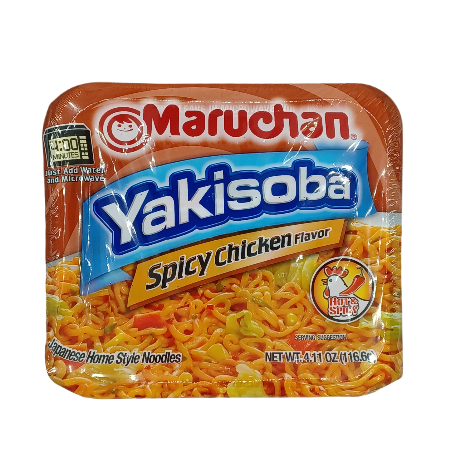 Maruchan Yakisoba Spicy Chicken 4.11z/8ct