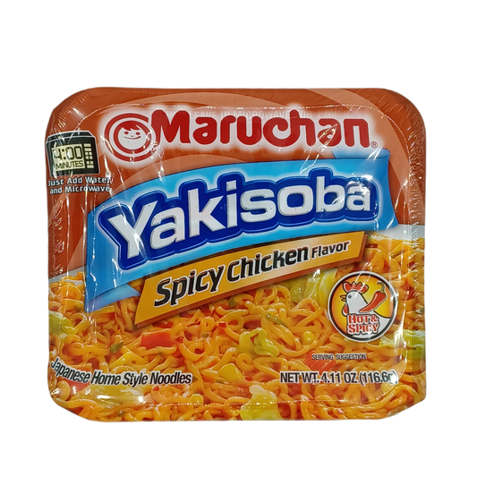 Maruchan Yakisoba Spicy Chicken 4.11z/8ct