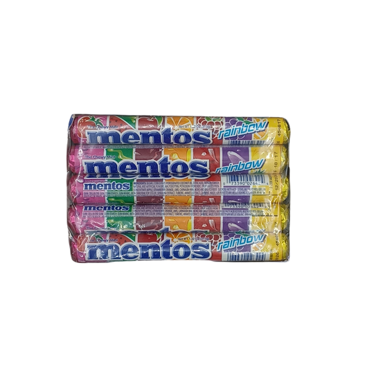 Mentos Rainbow Rolls 15ct