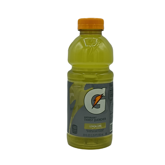 Gatorade lemon lime 20oz/24ct