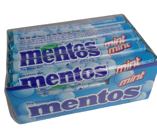 Mentos Peppermint Rolls 15ct