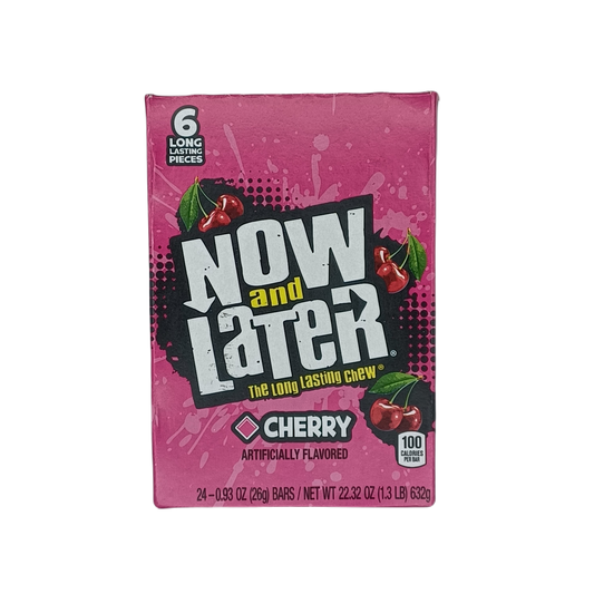 Now and Later Cherry 24ct