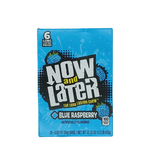 Now and Later Blue Raspberry 24ct