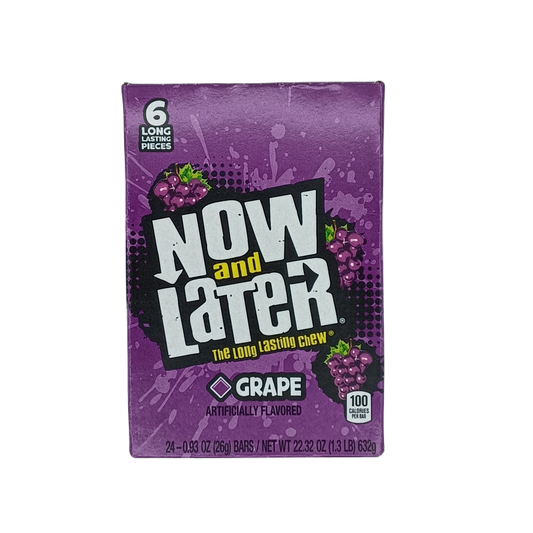 Now and Later Grape 24ct