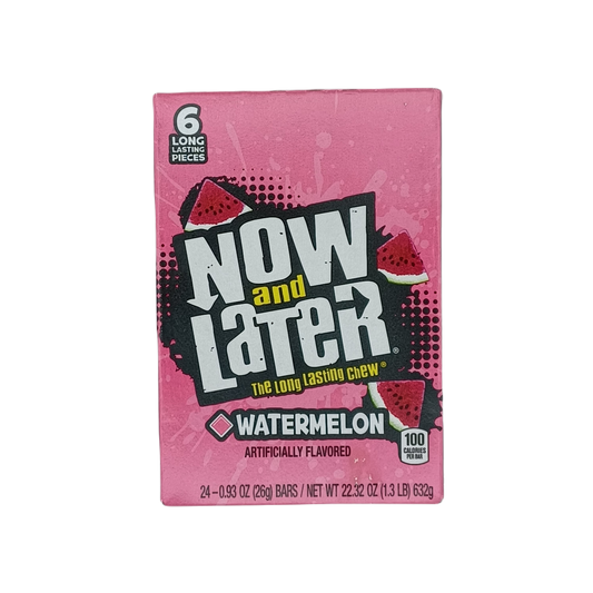 Now and Later Watermelon 24ct