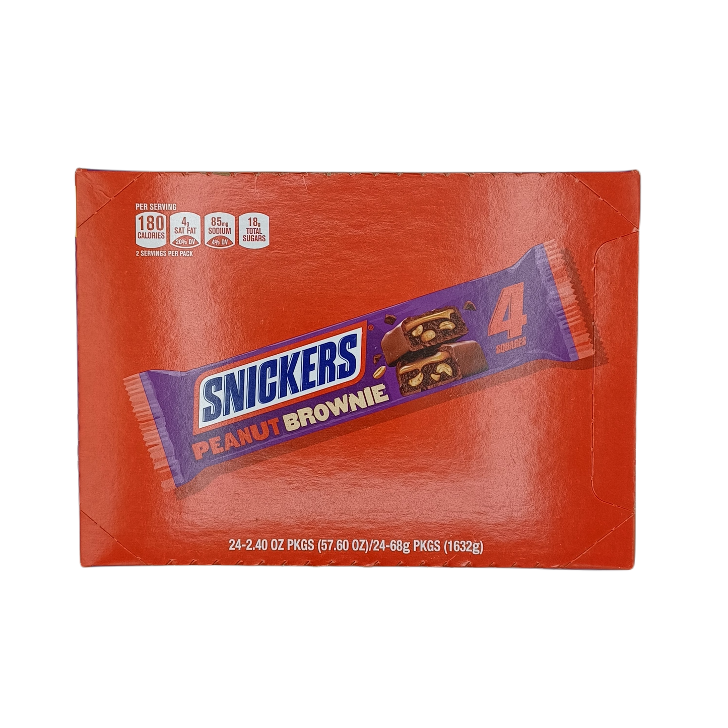 Snickers Peanut Butter Brownie Share Size 24ct