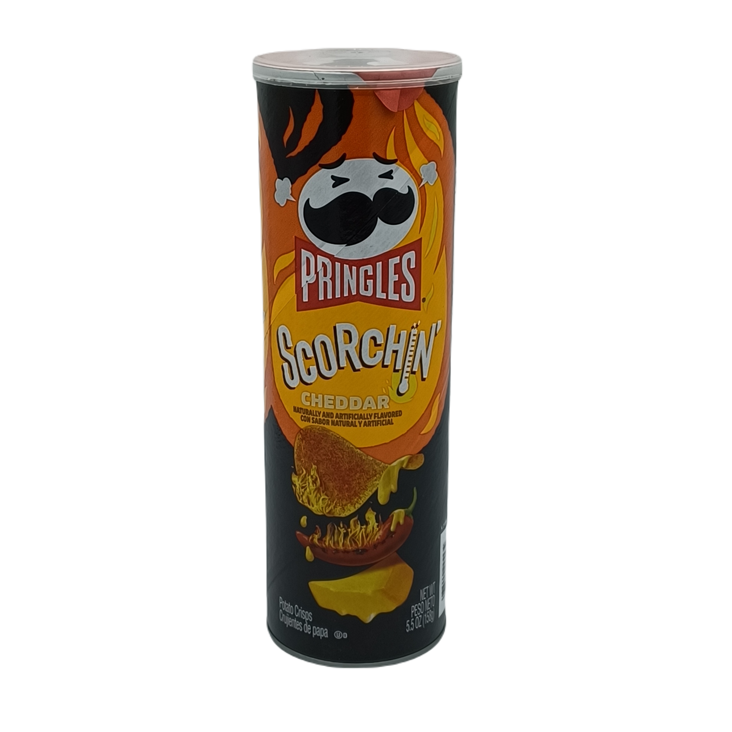 Pringles Scorchin Cheddar Big 5.6z