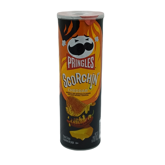 Pringles Scorchin Cheddar Big 5.6z