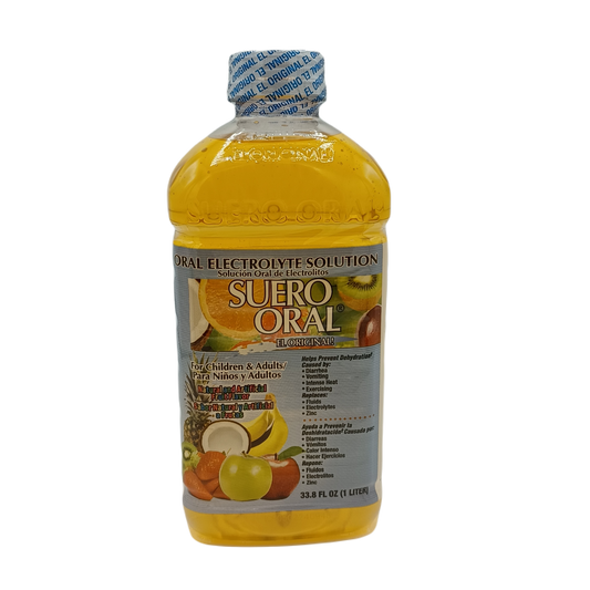 Suero Oral Fruit Flavor 1L/8ct