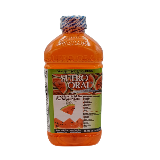 Suero Oral Watermelon Flavor 1L/8ct