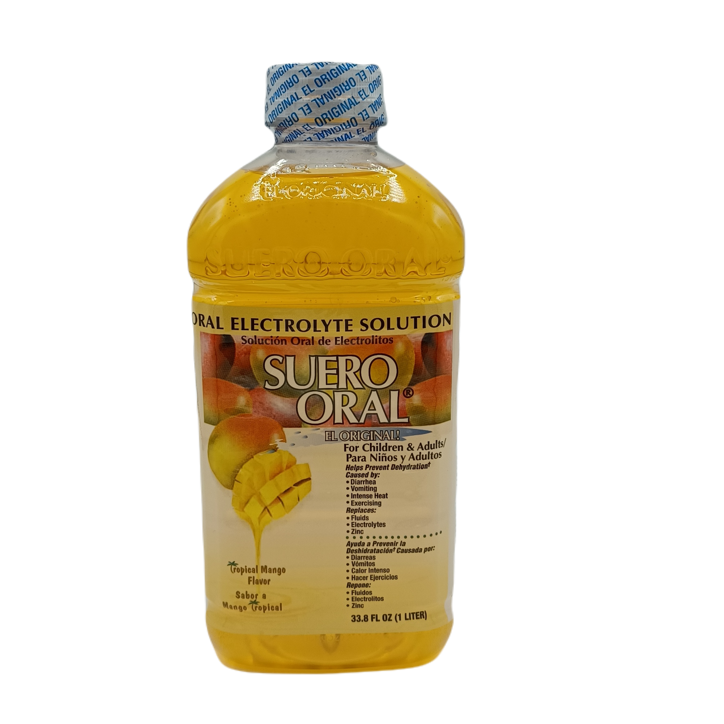 Suero Oral Mango Flavor 1L/8ct