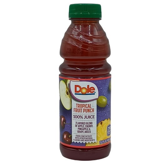 Dole Tropical Fruit Punch 15.2oz/12ct