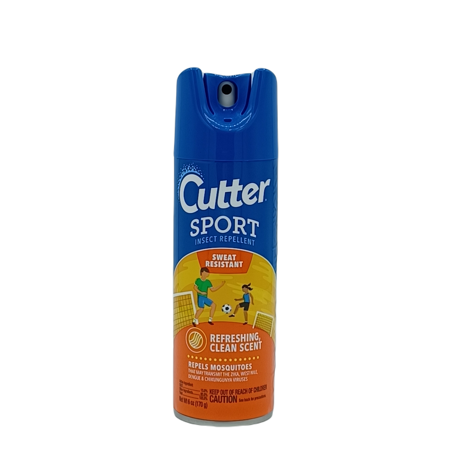 Cutter Sport Insect Repellent Clean Scent 6oz