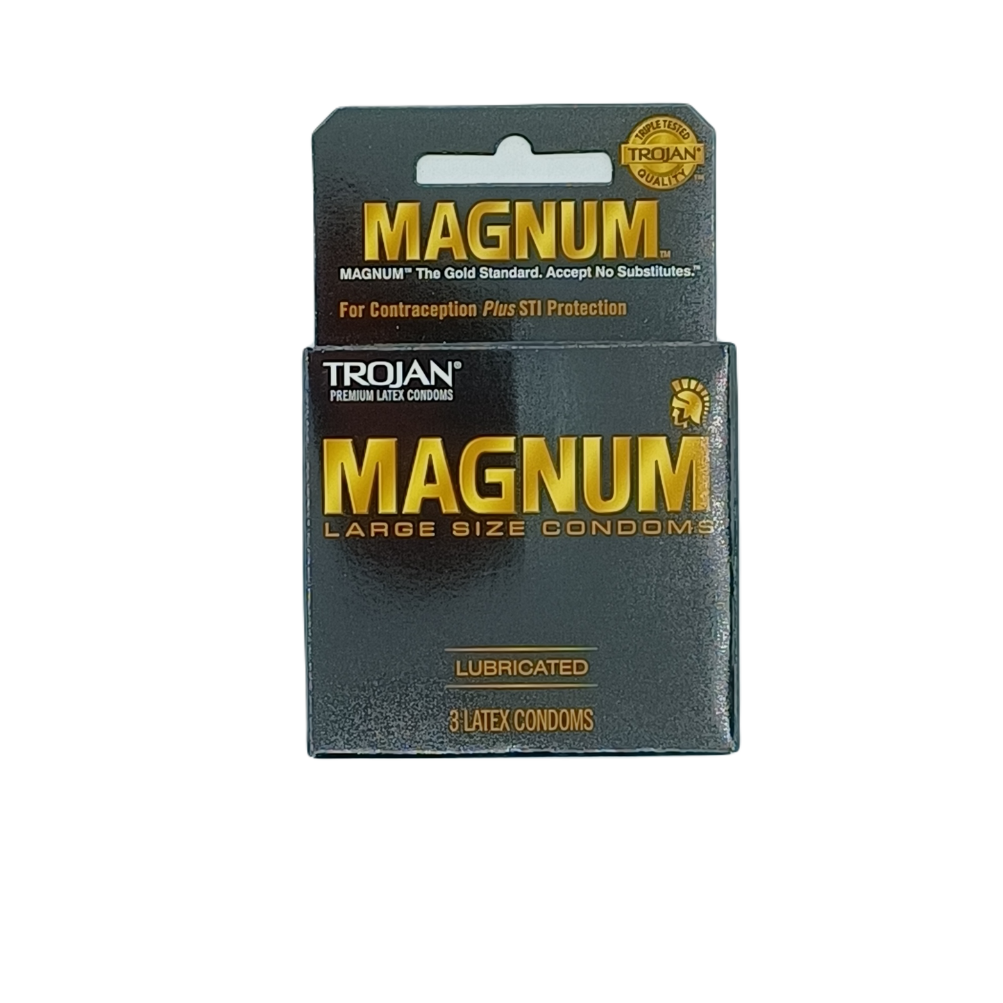 Trojan Magnum Lubricated 6pk/3ct