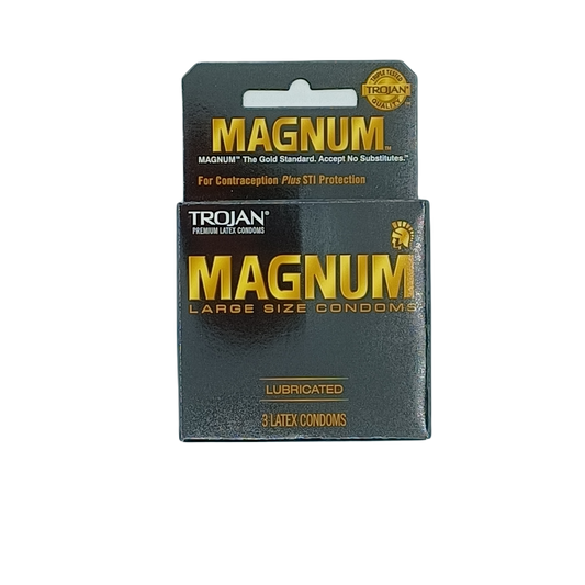 Trojan Magnum Lubricated 6pk/3ct