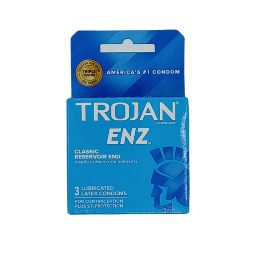 Trojan Enz Lubricated 6pk/3ct