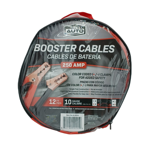 Booster Cables 250AMP