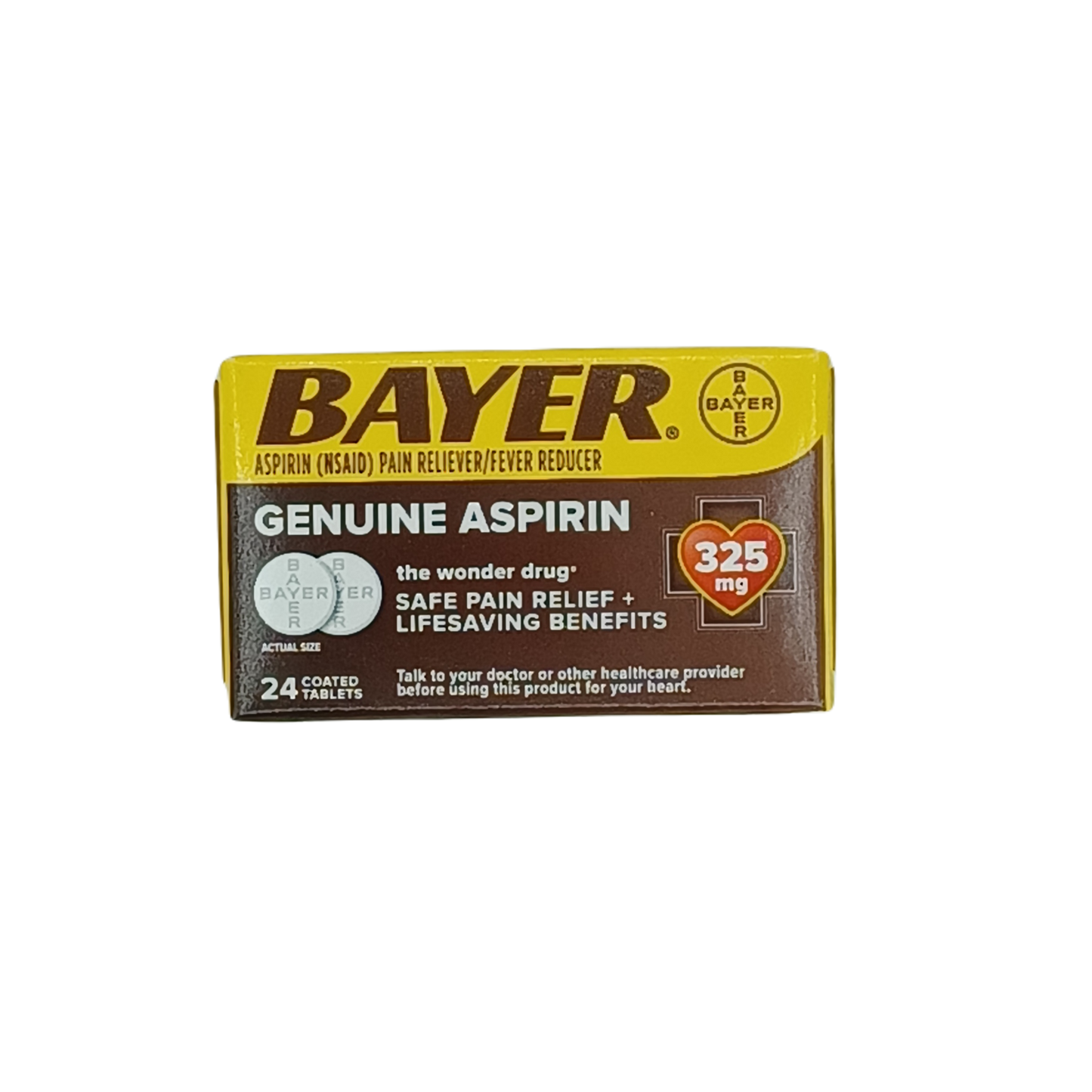 Bayer Genuine Aspirin 24ct/325mg