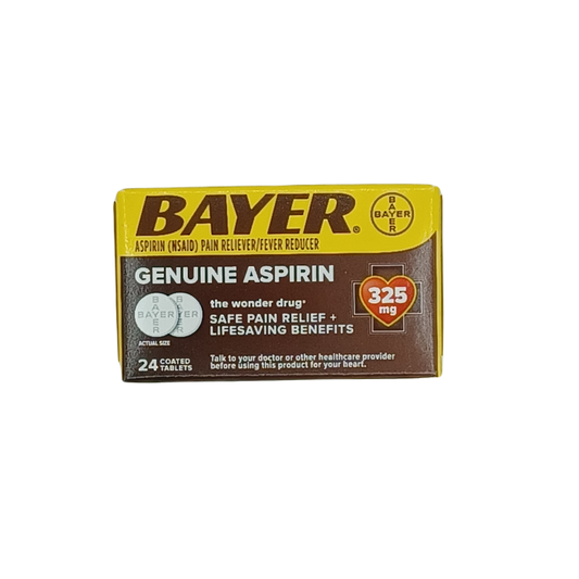 Bayer Genuine Aspirin 24ct/325mg