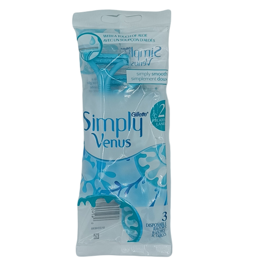 Gillette Simply Venus Razors 3ct