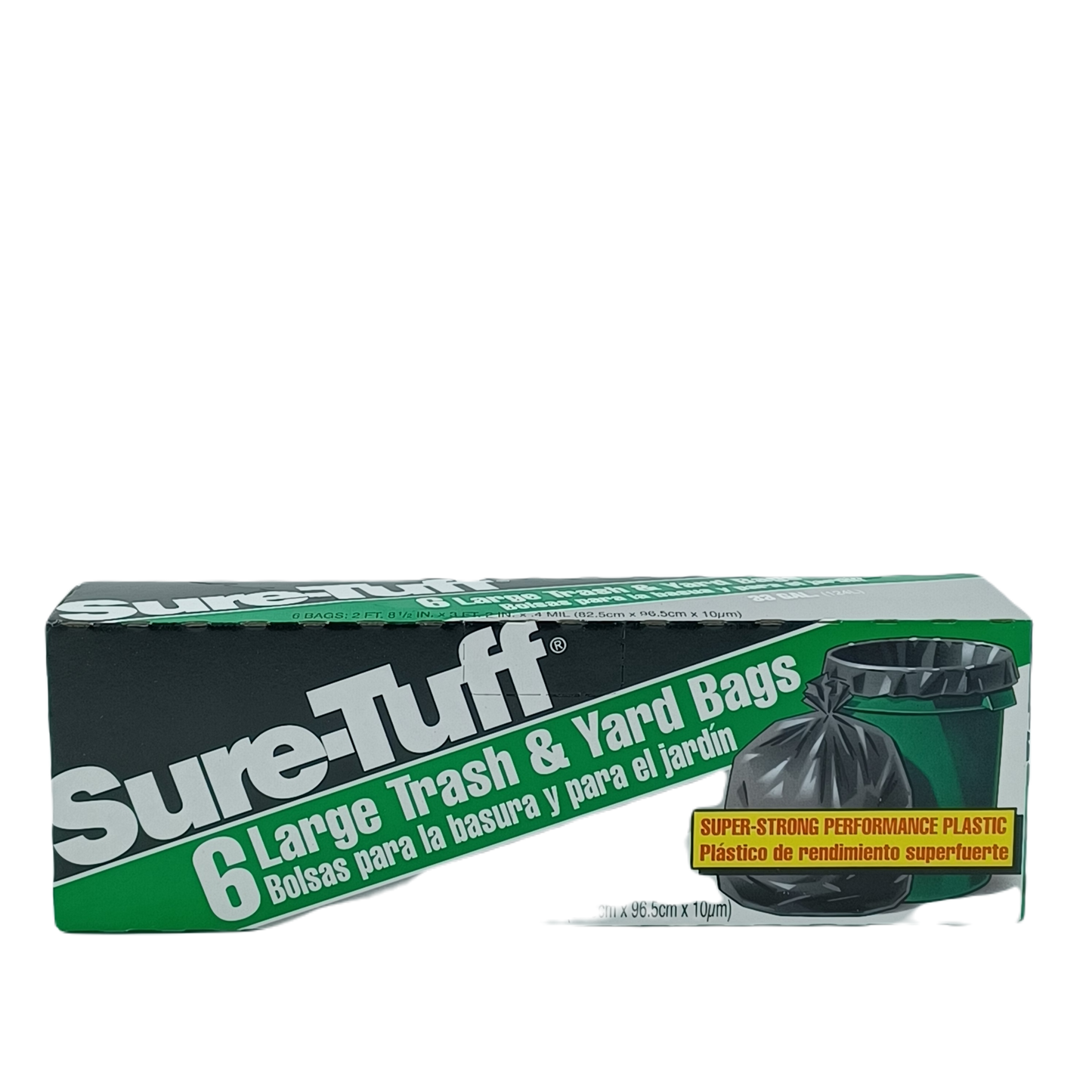 SureTuff Large Trash Bag 33Gal/6ct