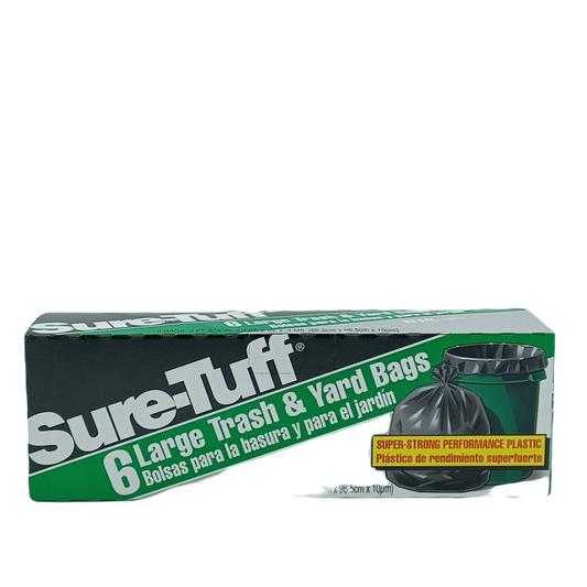 SureTuff Large Trash Bag 33Gal/6ct