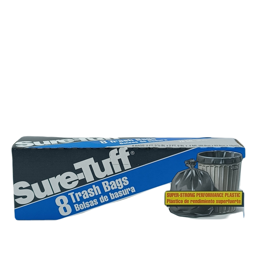 SureTuff Trash Bags 26Gal/8ct