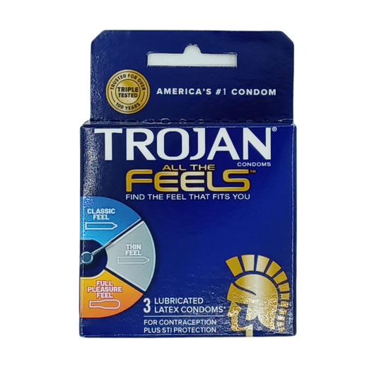 Trojan Feels 6pk/3ct