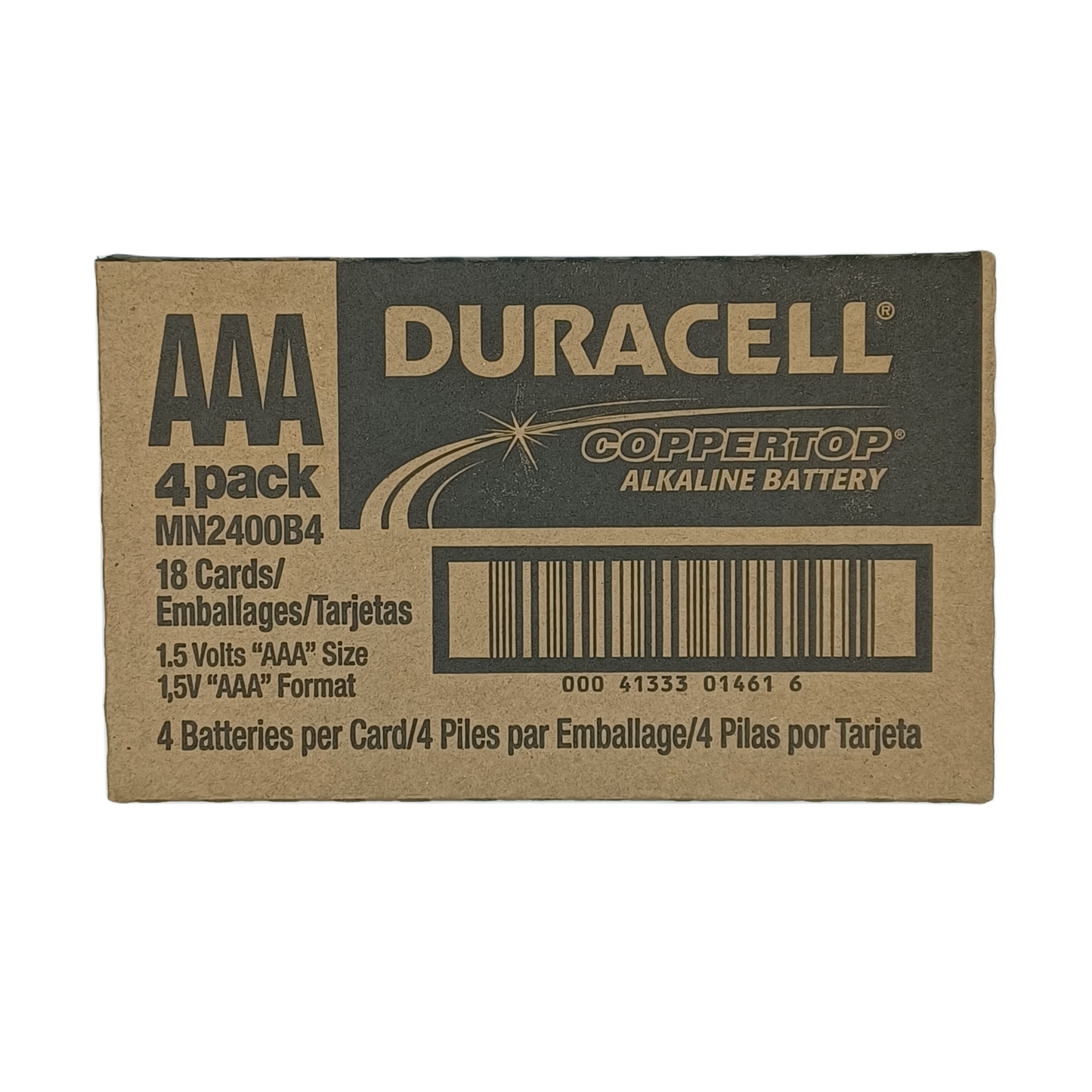 Duracell AAA Batteries 4pk/18ct